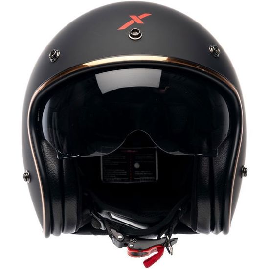 Casque Moto Modulable MOTOBLOUZ SPECTRON EVO - Homologué ECE 22.06 - Visière Solaire Intégrée Et Pinlock - Noir