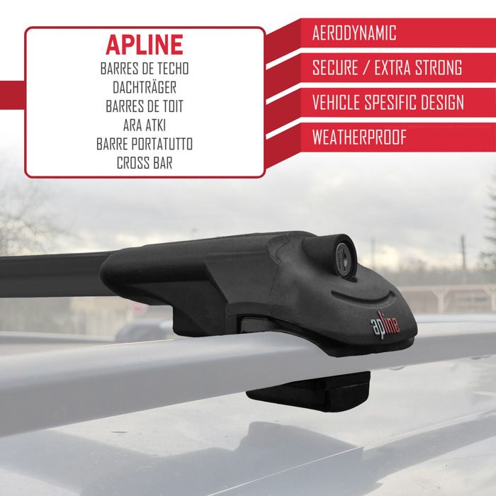 Barres De Toit Transversales Pour Ford Focus III Break 2011-2018 - Marque Turtle - Neuf - Garantie 2 Ans