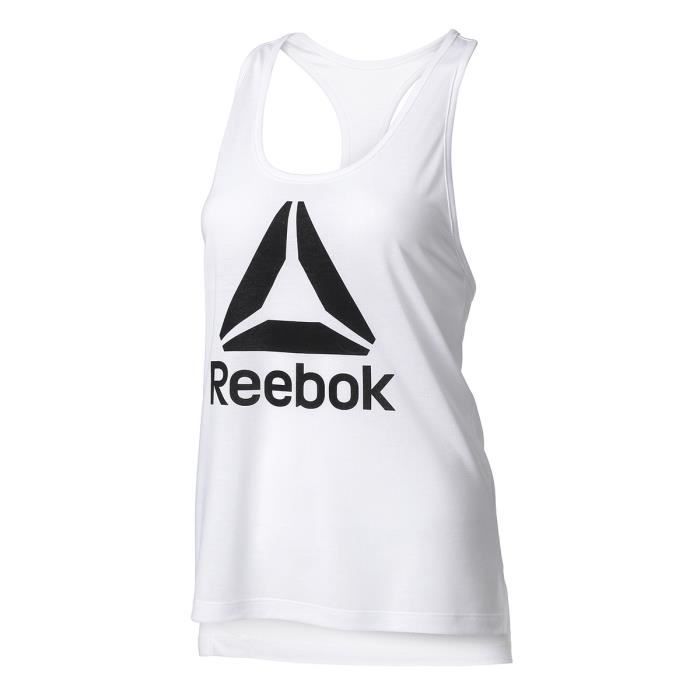 REEBOK Débardeur 2.0 - Femme - Blanc