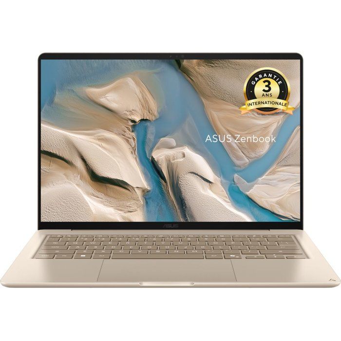 PC Portable ASUS ZenBook 14 UX3480 : Win 11 14 OLED Snapdragon X Plus RAM 8Go SSD