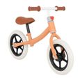 ECD Germany Vélo de Course pour Enfants à Partir de 2 Ans, jusqu'à 20 kg, Orange, Roues 11 pouces-0