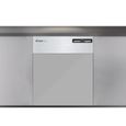 Lave-vaisselle encastrable CANDY CDSN 2D350PW  - 13 couverts - Induction - L60cm - 46 dB - Bandeau blanc-0