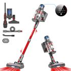 Vistefly V15 Apex Aspirateur Balai sans Fil 55KPA 500W 10 en 1, Écran Tactile LED, 60Min Autonomie, Poils d'animaux, Sol Tapis