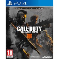 Call Of Duty Black Ops 4 Pro Édition Jeu PS4
