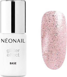 VERNIS A ONGLES Neonail Vernis Semi Permanent Base Coat 7,2 Ml Vernis Gel Uv Semi Permanent Glitter Effect Base Rose Twinkle Base Vernis À