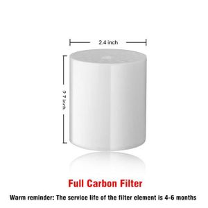 DOUCHETTE - FLEXIBLE Filtre à carbone complet - Filtre à eau pour pomme
