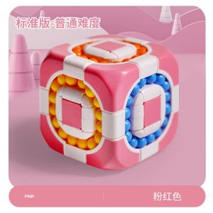 CUBE ÉVEIL Rose - Puzzle Magic Cube Fidget Toys pour enfants,