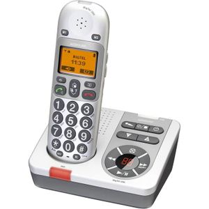 Téléphone fixe Bigtel 280 Téléphones sans Fil Répondeur A73