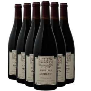 VIN ROUGE Morgon Cuvée Les Roches Rouge 2014 - Lot de 6x75cl