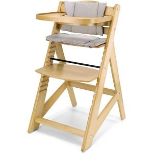 design Chaise haute b/éb/é /évolutive plateau amovible Confort noir//bordeaux pieds en bois