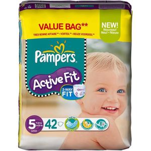 Pampers 81329908 Junior 11-25 Kg Taille 5 Gigapack x 120 Baby Dry Couches 