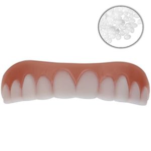 KIT PRODUITS DENTAIRES couleur Une paire Fausses dents en Silicone, placa