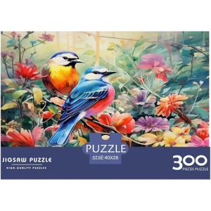 PUZZLE Oiseaux Et Fleurs Puzzles 300 Pièces Pour Adultes 