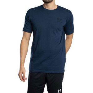 T-SHIRT Tee-shirt - Under Armour - Sportstyle LC - Homme - Bleu