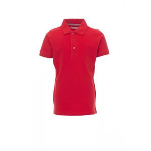 POLO Polo enfant - Payper - Venice - Rouge - Ajustée - Manches courtes