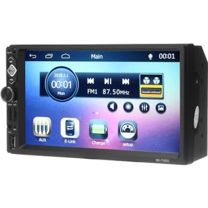 ZIBOREISDN Voiture MP5 Ultra-Mince 7 Pouces Quad-Core Haute d/éfinition Android GPS Navigation Voiture int/égr/ée Machine RK-A715 Voiture MP5
