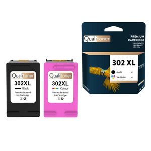 Prodoki Cartouches Encre 302 XL Compatible HP - Noir Et Couleur Pour OfficeJet, DeskJet, Envy