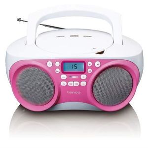 RADIO CD CASSETTE Lenco SCD-301 Portable Radio/CD player - Rose