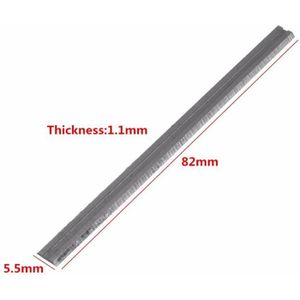 Réversible Planer Lames 10pcs TCT Makita 82 x 5.5 x 1.1 mm carbure de tungstène
