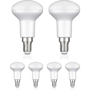 AMPOULE - LED ampoules LED E14, R50, blanc (4000 K), 5,1 W, 563L