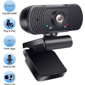 0€01 sur Mini caméra d'ordinateur portable de bureau USB de webcam HD avec  micro, support rotatif flexible de lumière LED - Accessoire caméscope -  Achat & prix