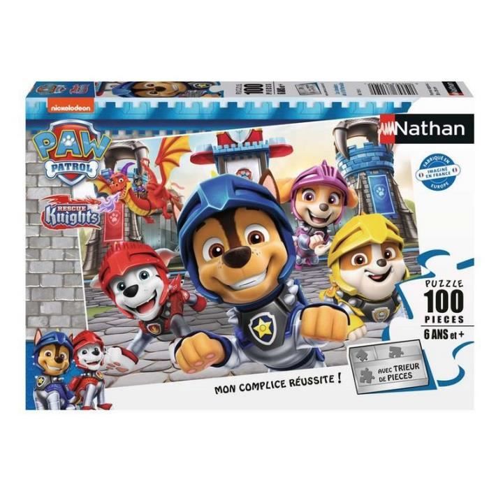 Nathan puzzle 150 p - Les camions de la Pat'Patrouille, Puzzle enfant, Puzzle Nathan, Produits