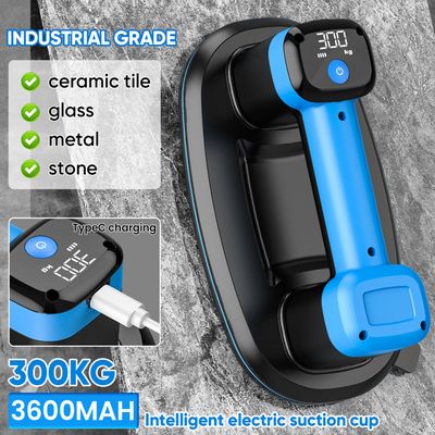 Ventouse Électrique Carrelage 300kg Double Moteur - Batterie 4000mAh Pour Verre, Carrelage Et Marbre
