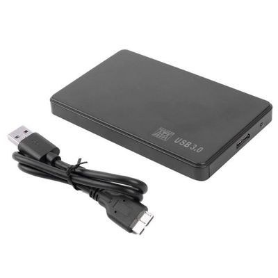 Boîtier Externe USB 3.0 Pour Disque Dur/SSD 2.5 Pouces - Plug & Play, Compatible PC Et Mac