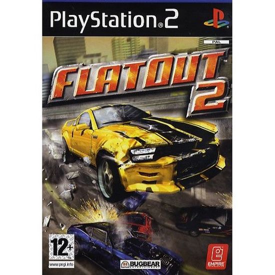 FlatOut complet sur Playstation 2 PS2 FR TBE