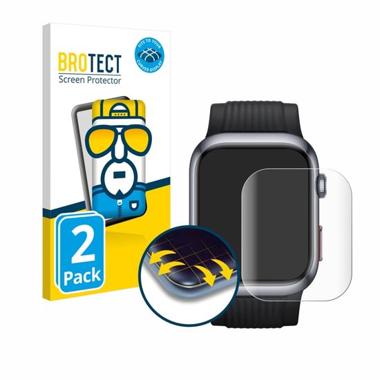 Film Protection écran Full-Cover 3D Incurvé Pour Iowodo W40 1.43" - 2 Pièces, Autoguérissant, Anti-traces