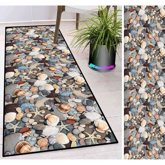 Tapis De Couloir/cuisine Sur Mesure - 50x300 Cm, Lavable En Machine, Antidérapant, En Polyester, Pour Entrée, évier, Etc. - 8