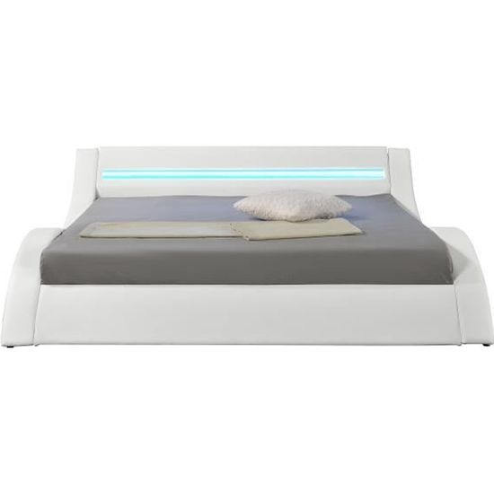 Hypnia - Lit Design LED blanc-160 x 200 (cm)