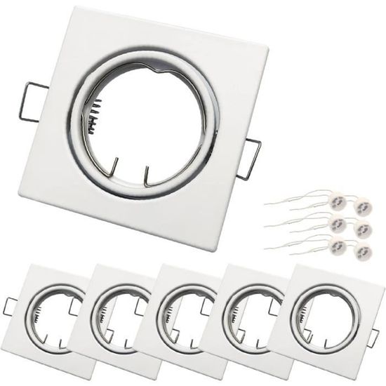 Mini Spot LED Encastrable Orientable 1W - Alimentation USB, Pour Vitrine, Placard Ou éclairage D'ambiance