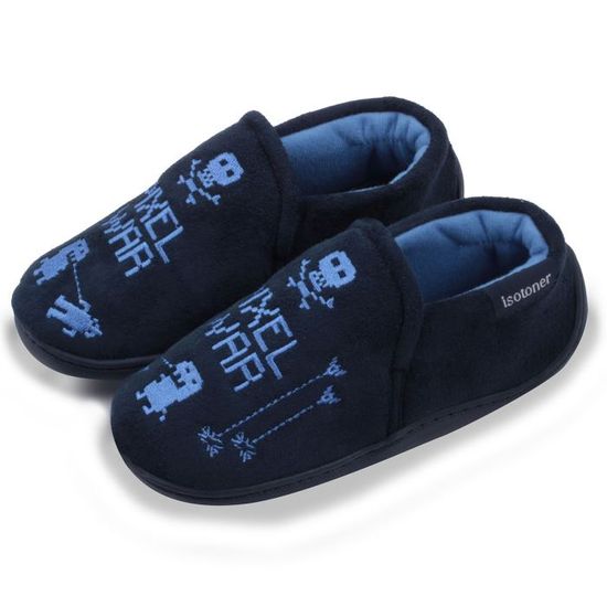 Fortnite Chaussons Mocassins à Enfiler Pour Garçon, Noirs