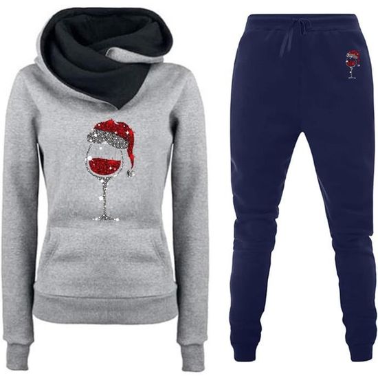 Ensemble 2 Pièces Femme 2024 – Pantalon Plissé Large + Top Manches Longues Col V – Tendance Décontractée Grande Taille