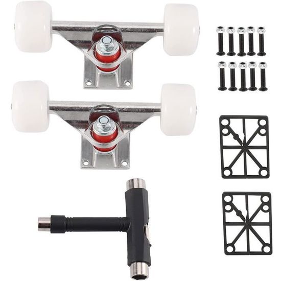 Lot De 2 Trucks De Skate Thunder - Polis, En Alliage Aluminium-magnésium, Longueur 150 Mm, Légers Et Réactifs