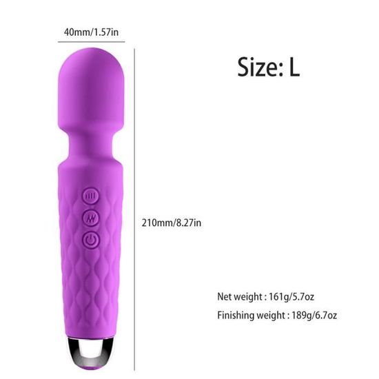 Lot Vibromasseurs Satisfyer - Baguette De Massage En Acier/silicone, Stimulateur Point G