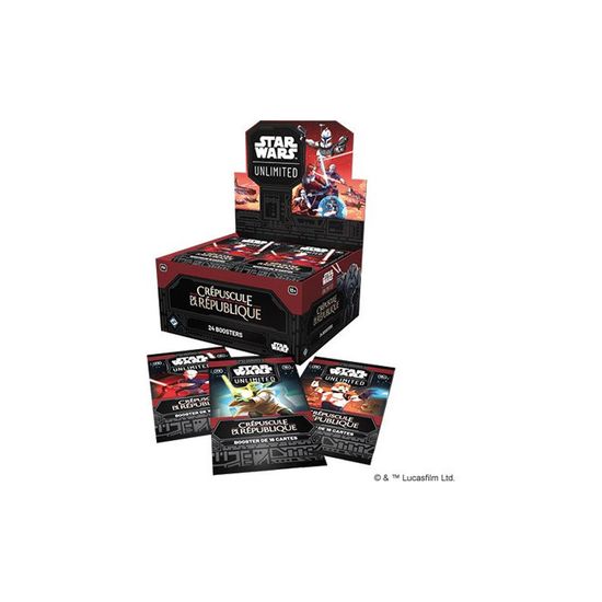 Star Wars Unlimited : Crépuscule de la République Booster - Master Yeti Star Wars Unlimited : Crépuscule de la République Booster - Master Yeti