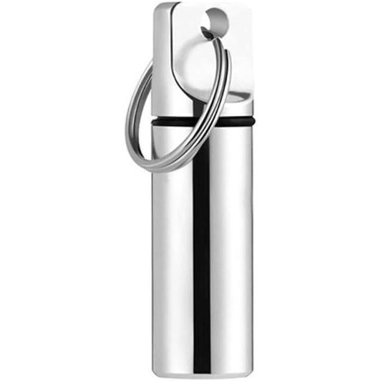Boîte Étanche Aluminium Auvstar - Pilules, Survie, EDC - Étanche à L'Eau, Portable - Pour Outdoor, Randonnée