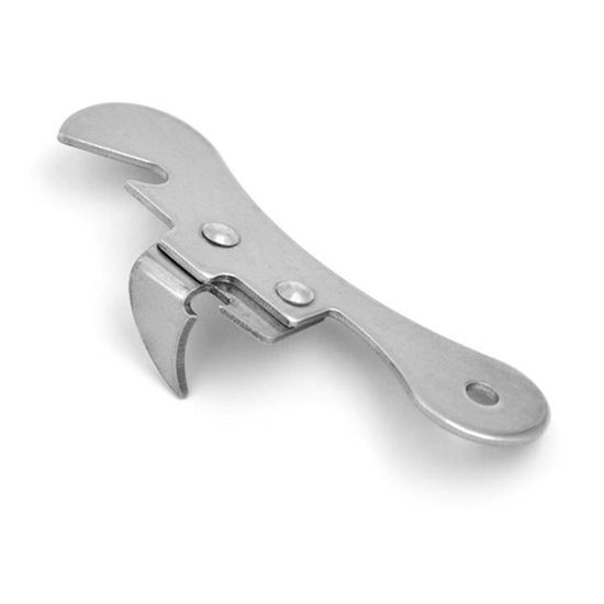Ouvre-Boîte Manuel En Acier Inoxydable - Confortable Et Durable 9,8 X 2 Cm