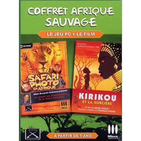 Coffret Afrique Sauvage Le Jeu Pc + Le Film