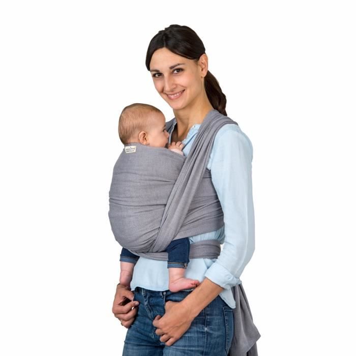AMAZONAS - Echarpe de portage Carry Sling Grey 4.50 M