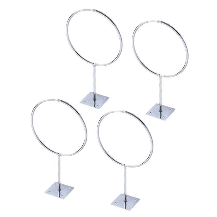 4 pièces support de balle mural d'affichage de de pour le football basket-ball RACK DE RANGEMENT - RACK A EXERCICE - SUPPORT