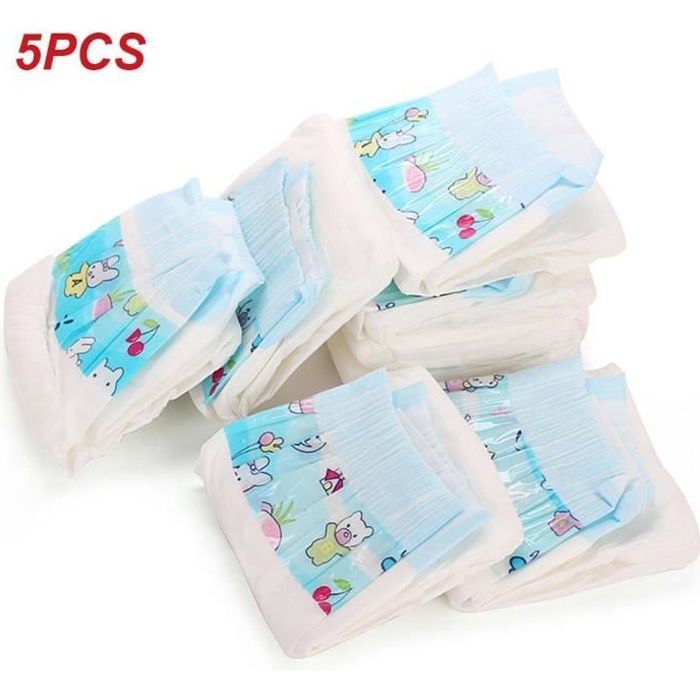 Culotte Hygiénique,Couches pour chien couches jetables étanches couches chiot Super Absorption enveloppe couche - Type XS 18-25cm