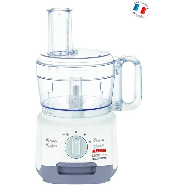 Seb DO221F00 Robot Multifonction Store' Inn 2L Blanc/gris