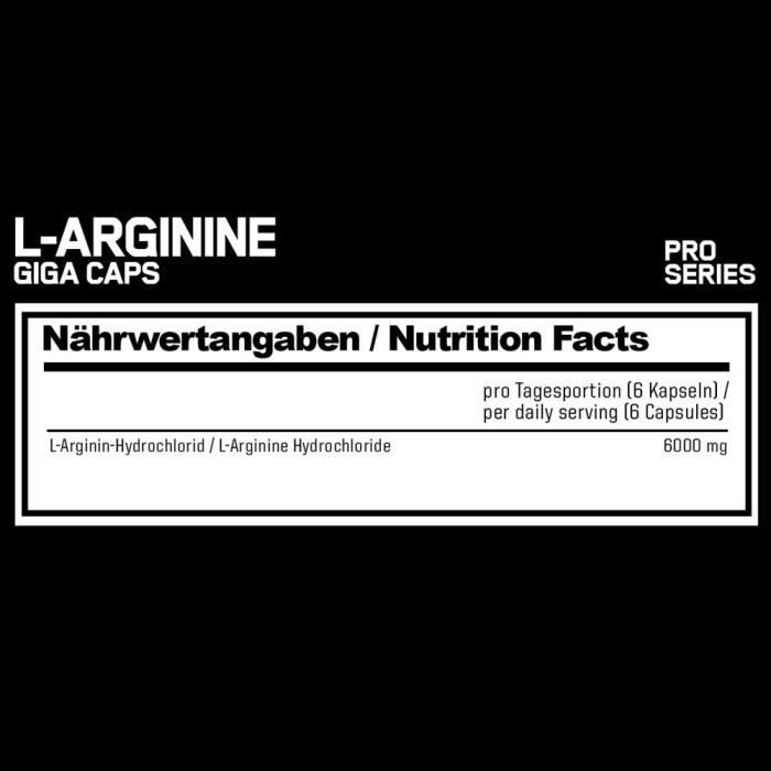 Esn L-Arginine Giga Caps Standard 300