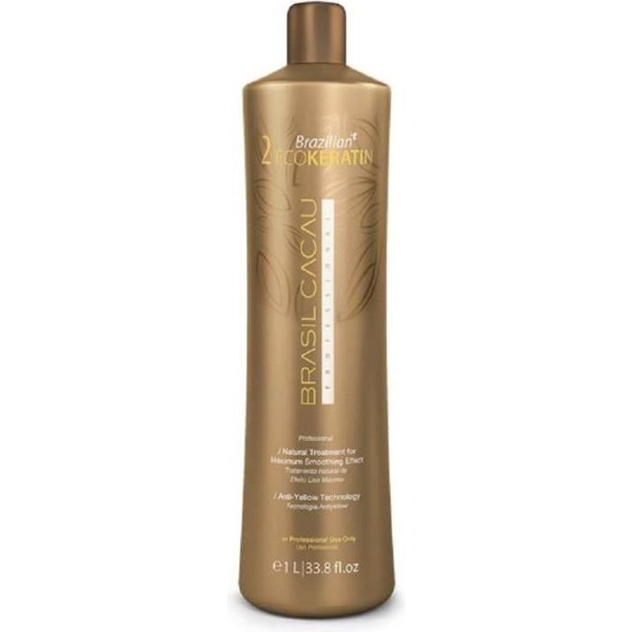 Brasil Cacau Ecokeratin | Soin Traitant pour lissage brésilien |1000 ml