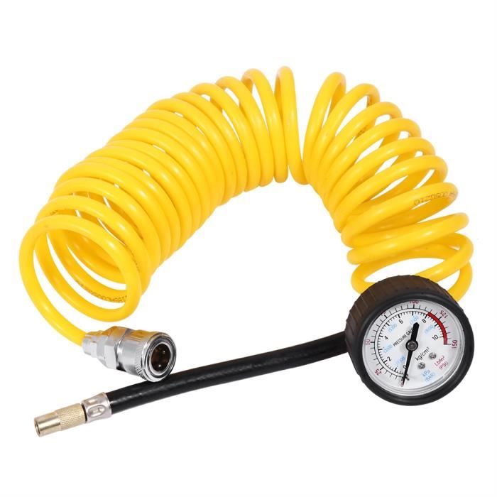 Mini compresseur d'air portable 150PSI gonfleur de pneu de voiture Kit portable pompe à pression 12V