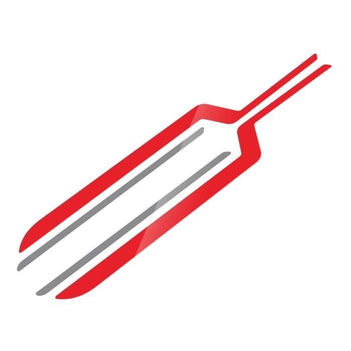 Décoration véhicule,Autocollant pour Scooter Vespa primera Sprint,150 125 50 2013-2020 - Type Rouge
