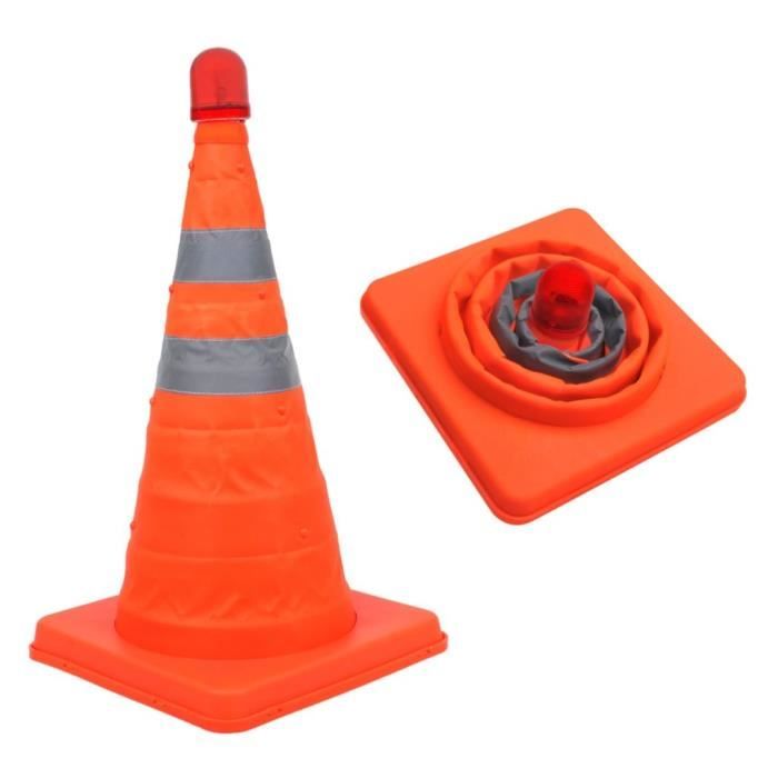 342823 Cône de signalisation pliable avec LEDs ProPlus Meuble d'excellent